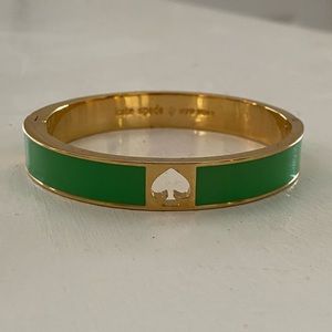 Green Kate Spade Bangle